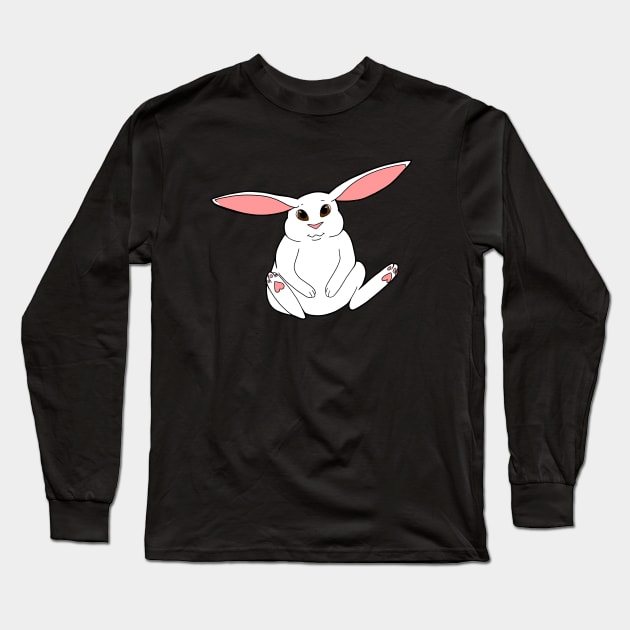 White Rabbit Long Sleeve T-Shirt by Adastumae